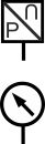 pressure sensor symbols