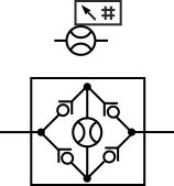 flow meter symbol