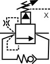 hydraulic sequence valve symbol