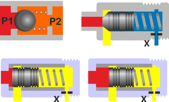 relief valve poppets