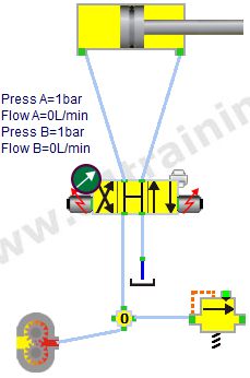 4 way valve circuit