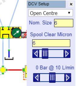 directional valve setup