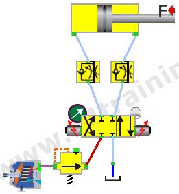 reducing valve circuit