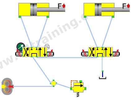 open center circuit