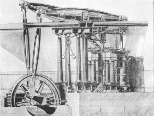 stationary steam engine